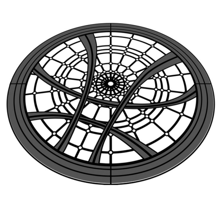 Dr outo ikkuna teinille vinyylimatto - Tenstickers