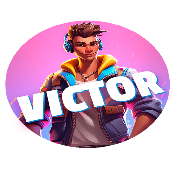 Videopelin mieshahmo Vinyylimatto makuuhuoneeseen - Tenstickers