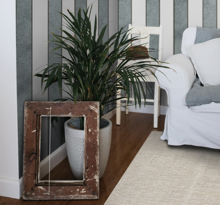 Beigenväriset luonnonkuidut puu vinyylimatto - Tenstickers