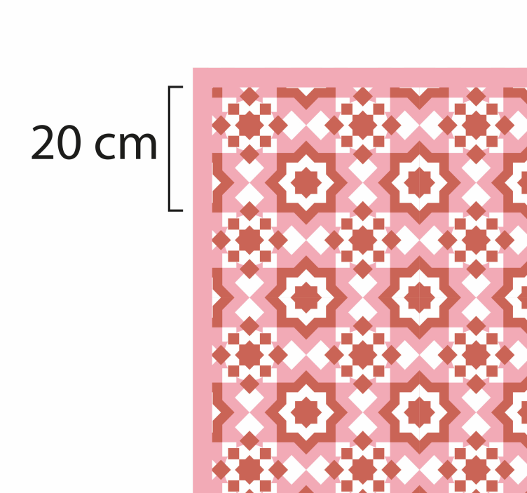 Mosaiikkilaattojen suunnittelu laatta vinyylimatto - Tenstickers