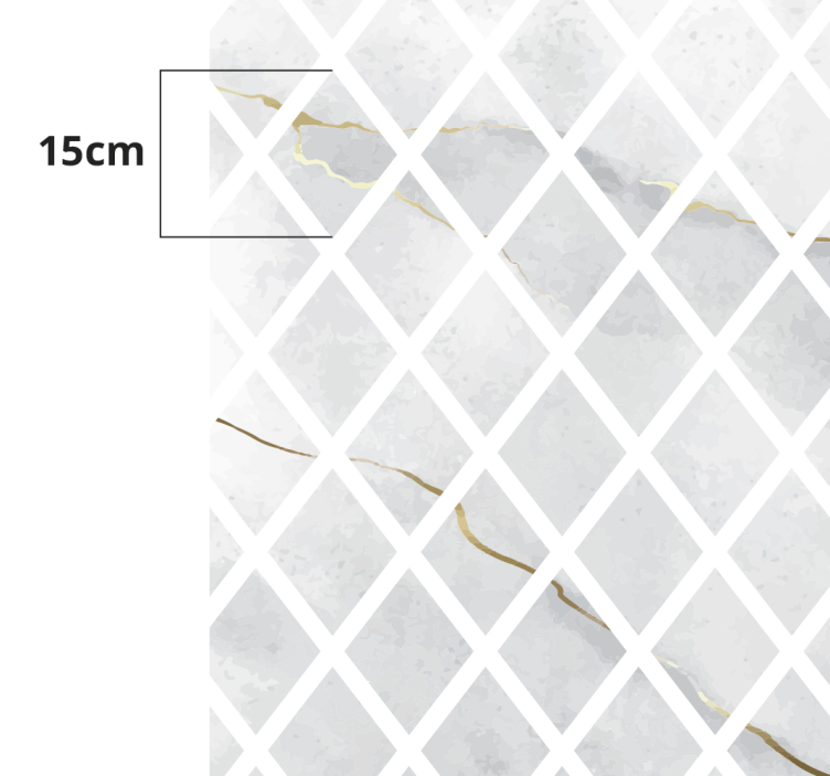 Timantti ja beija keittiön matto - Tenstickers