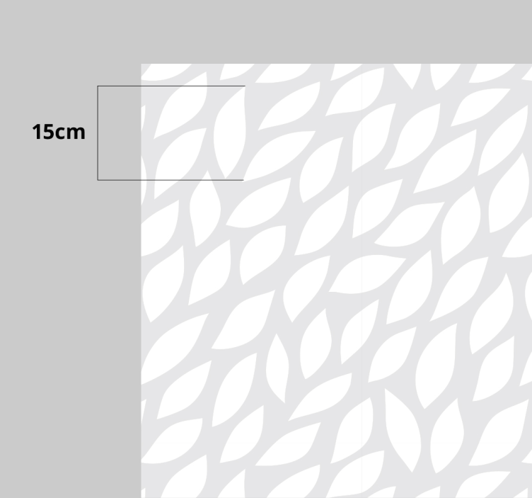 Geometrisia varjokuvioita vinyylimatto keittiöön - Tenstickers