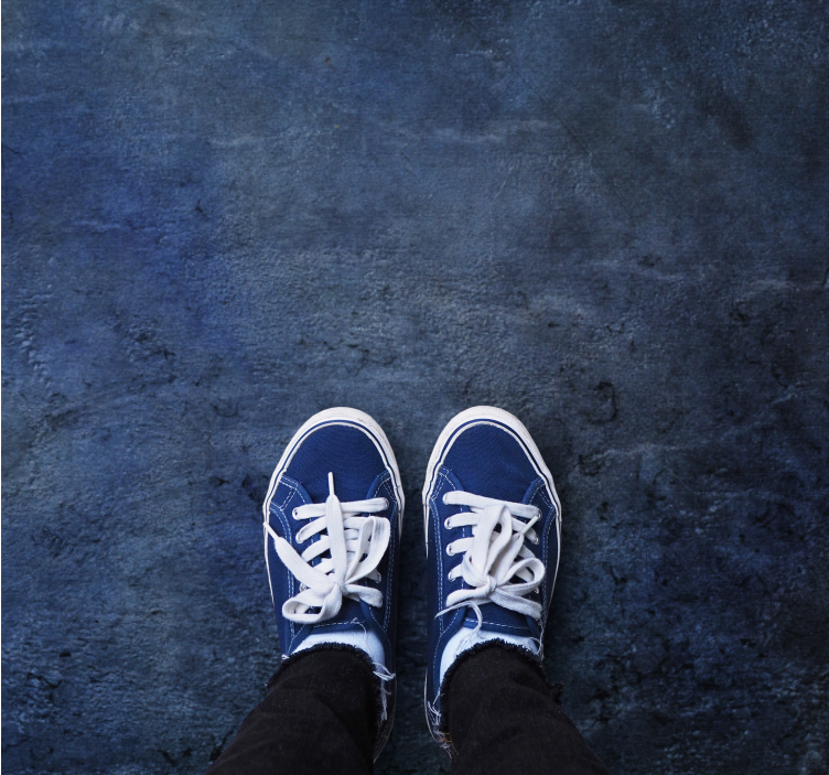 Abstrakti kuvioitu pinta Tekstuuri vinyylimatto - Tenstickers