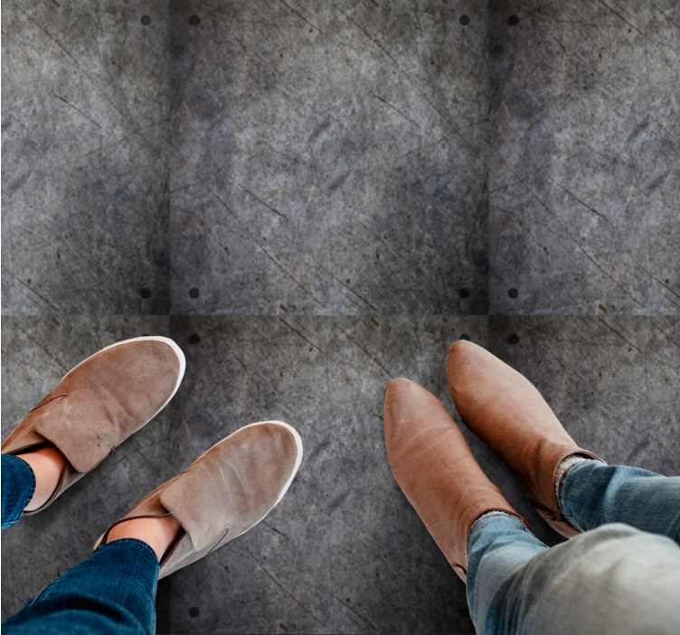 Abstrakti marmoroitu muotoilu Lisää lasten vinyylimatto - Tenstickers