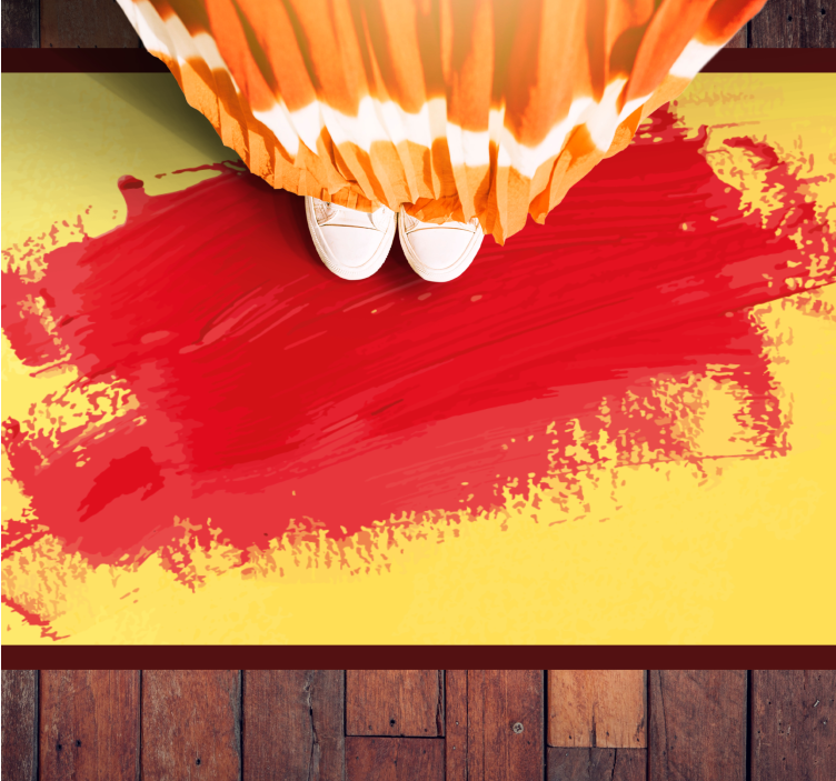 Eloisia siveltimenvedtoja moderni vinyylimatto - Tenstickers