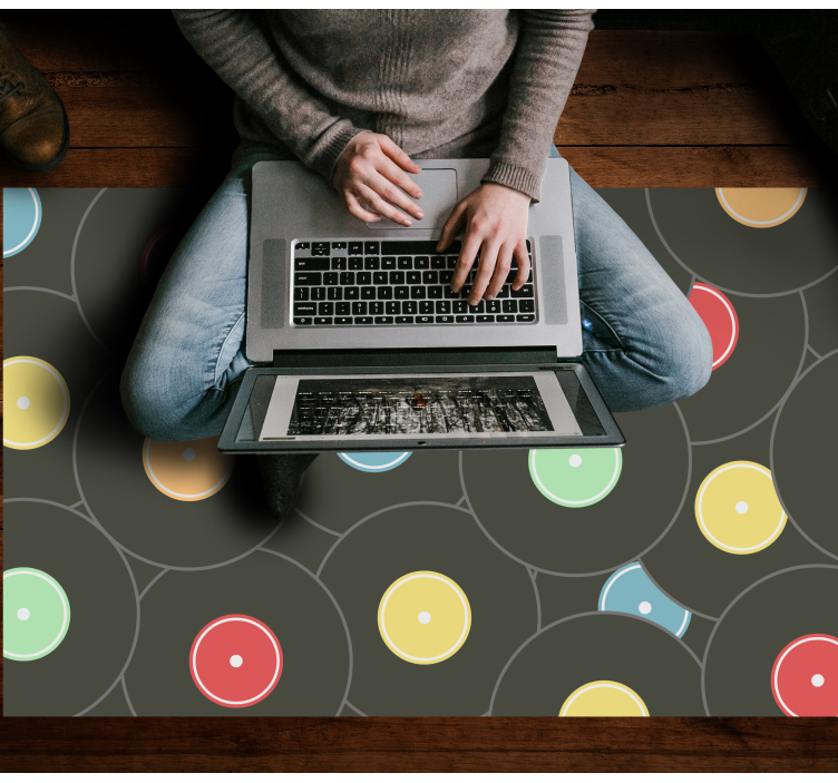 Eloisia vinyylilevyjä teinin vinyylimatto - Tenstickers