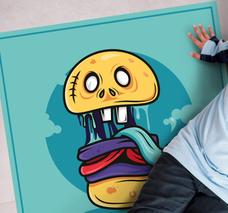 Hassu kallohahmo teinin vinyylimatto - Tenstickers