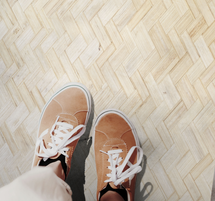 Hienovarainen kuvioitu lattia Vinyylimatto käytävään - Tenstickers