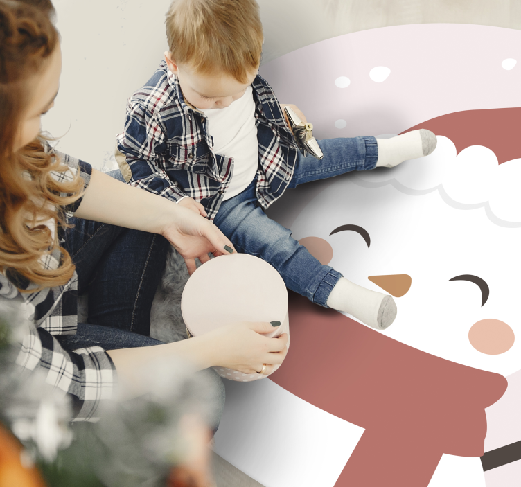 Joulun sävellys jouluinen vinyylimatto - Tenstickers