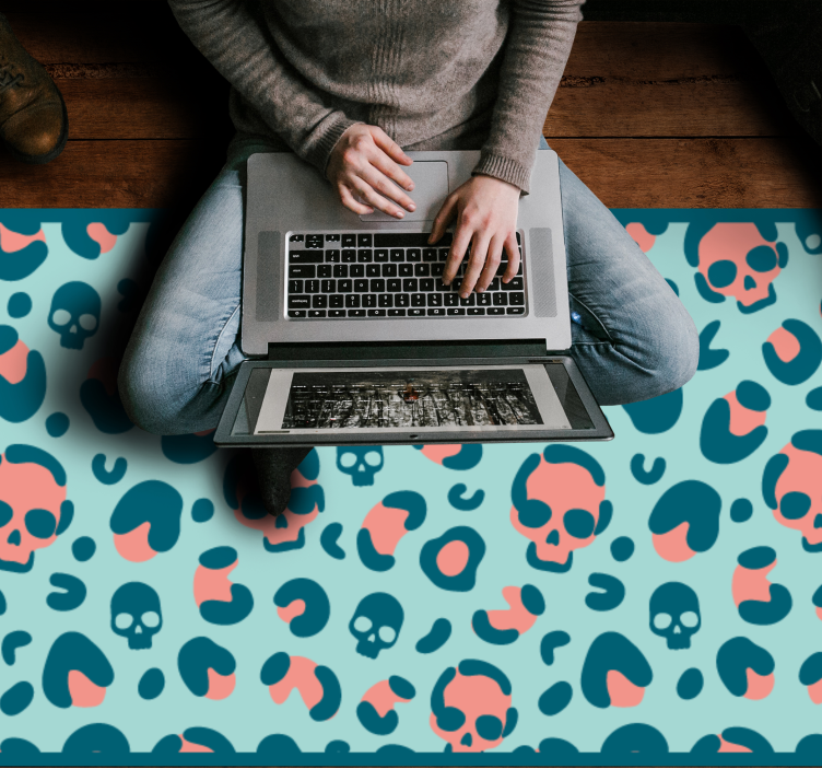 Kallokuvioleikki eläin vinyylimatto - Tenstickers