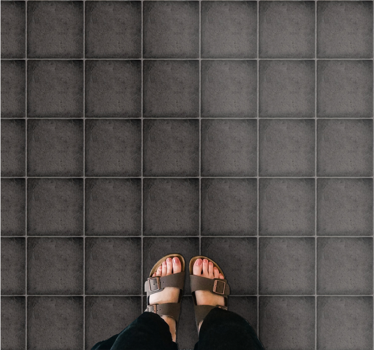 Liuskekivilaattojen ulkonäkö kivinen vinyylimatto - Tenstickers