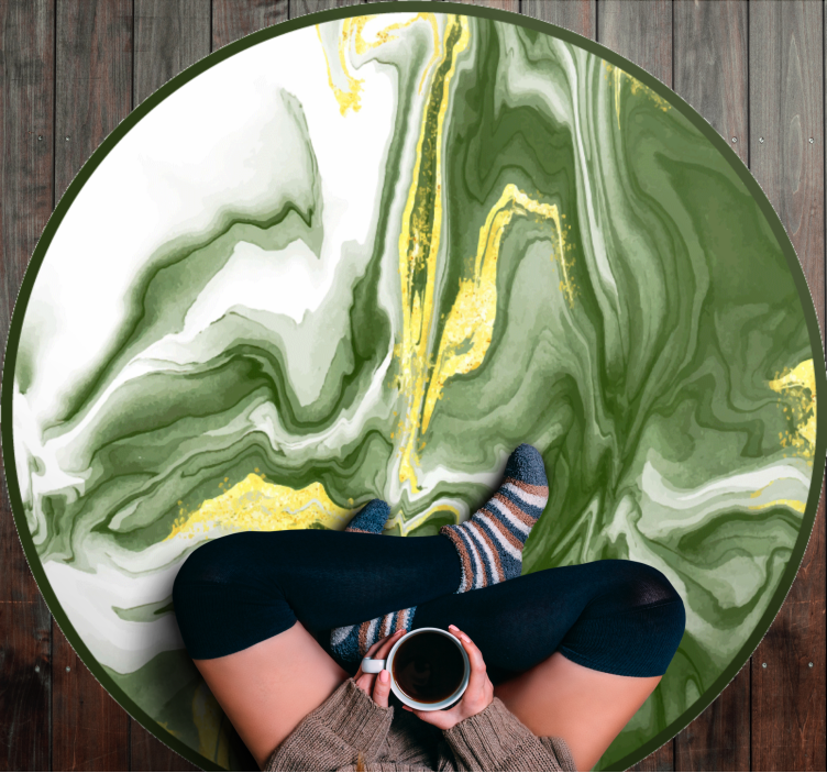 Marmorinen eleganssi marmori vinyylimatto - Tenstickers