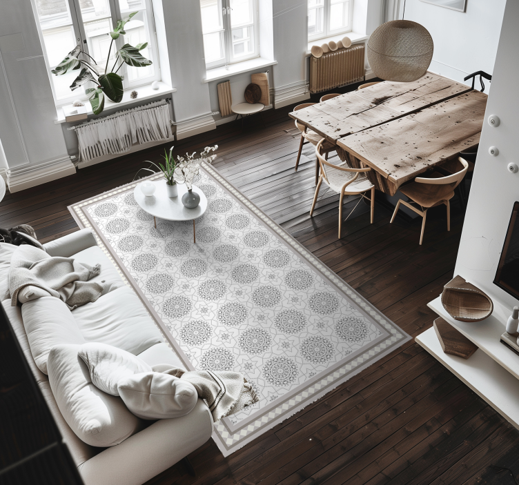 Marokkolainen design ruokasalin vinyylimatto - Tenstickers