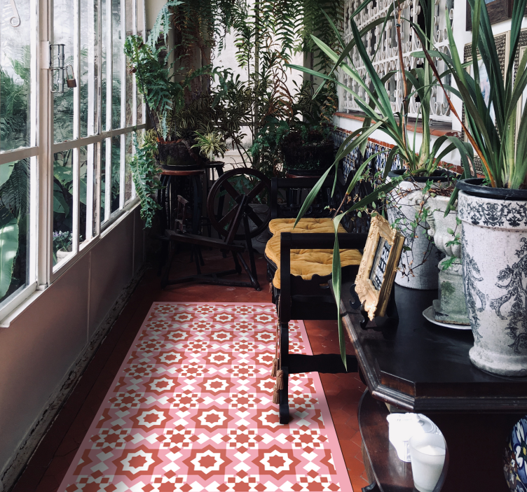 Mosaiikkilaattojen suunnittelu laatta vinyylimatto - Tenstickers