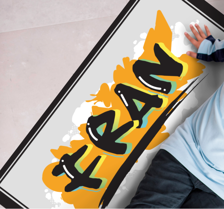 Nimitaide nimi vinyylimatto - Tenstickers