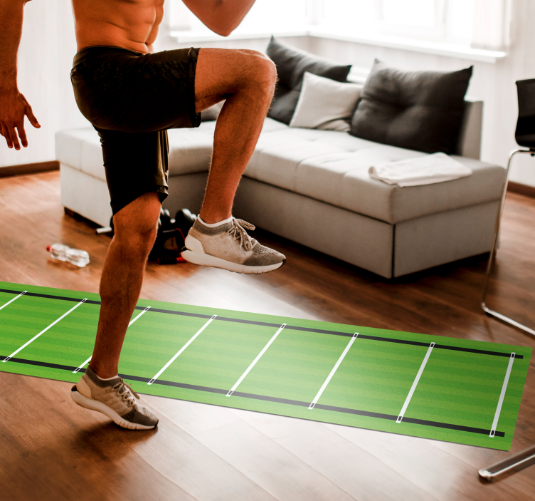 Nopeusharjoitustikkaat 5 metriä teinille vinyylimatto - Tenstickers