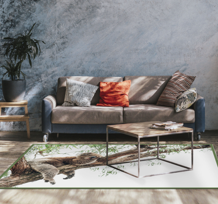 Nukkuva koala eläin vinyylimatto - Tenstickers