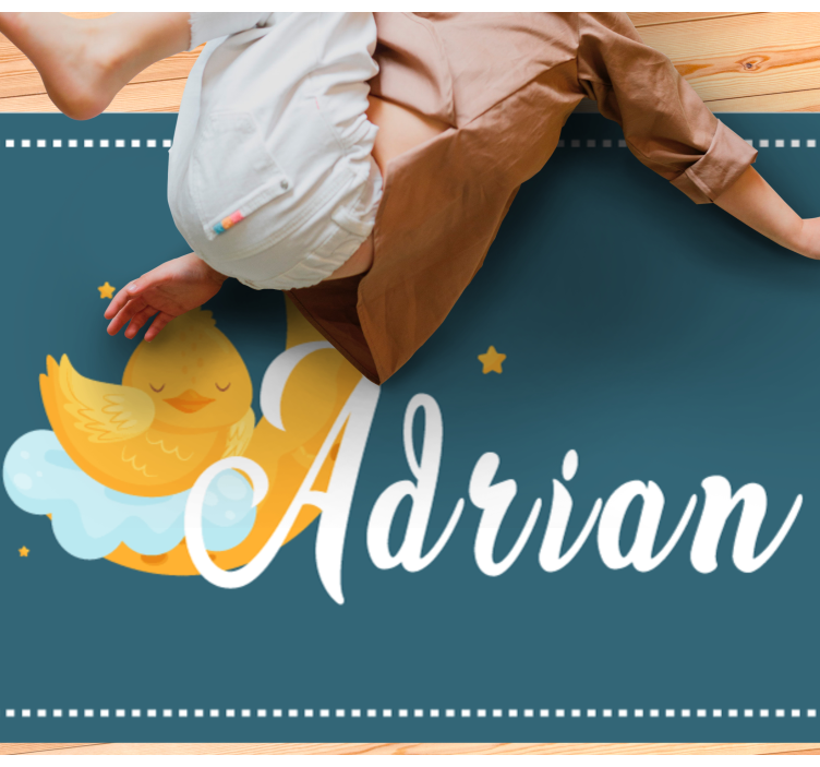 Nukkuva ankka nimeltä vinyylimatto - Tenstickers