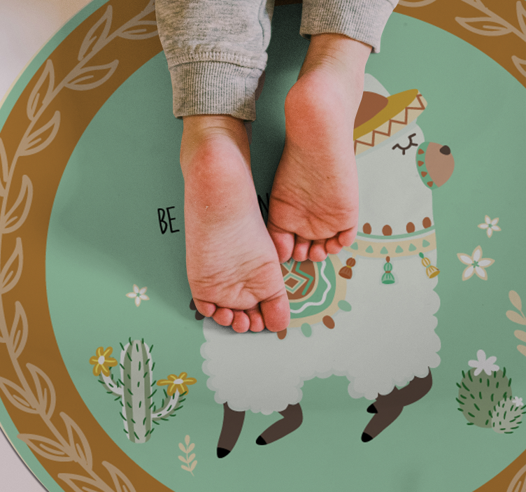 Olla hämmästyttävä eläin vinyylimatto - Tenstickers