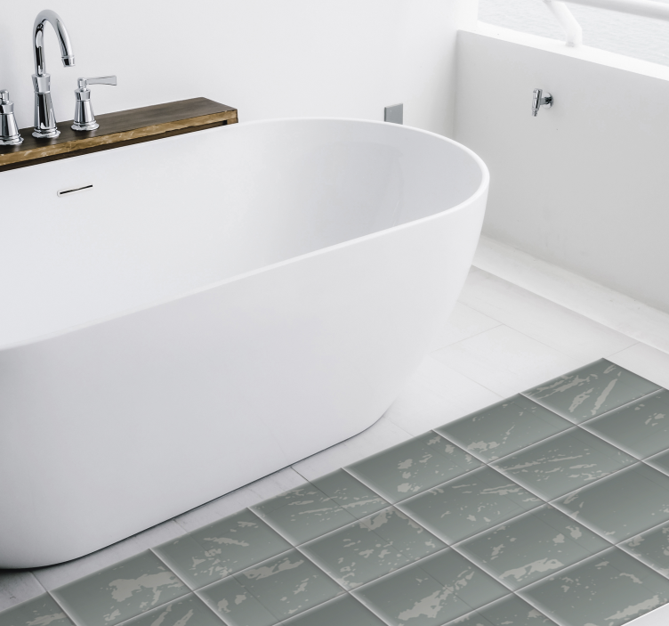 Pehmeät laatat moderni vinyylimatto - Tenstickers