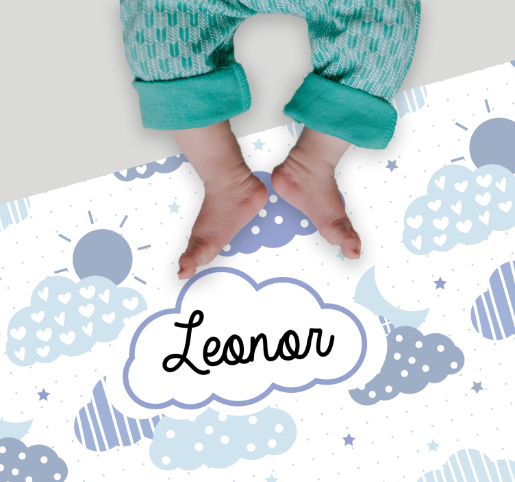 Pilvikuvio nimi vinyylimatto - Tenstickers