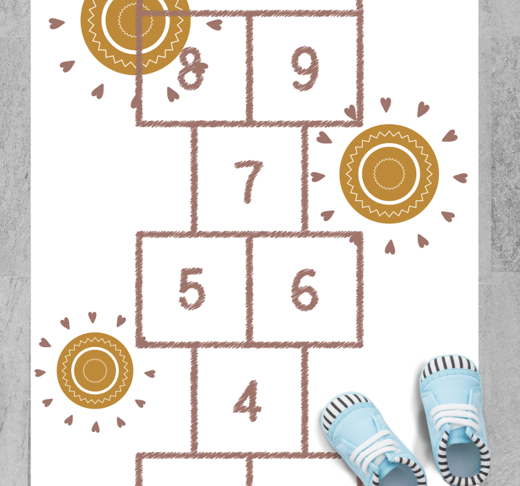 Pohjoismainen humala Lisää vinyylimattoja lapsille - Tenstickers