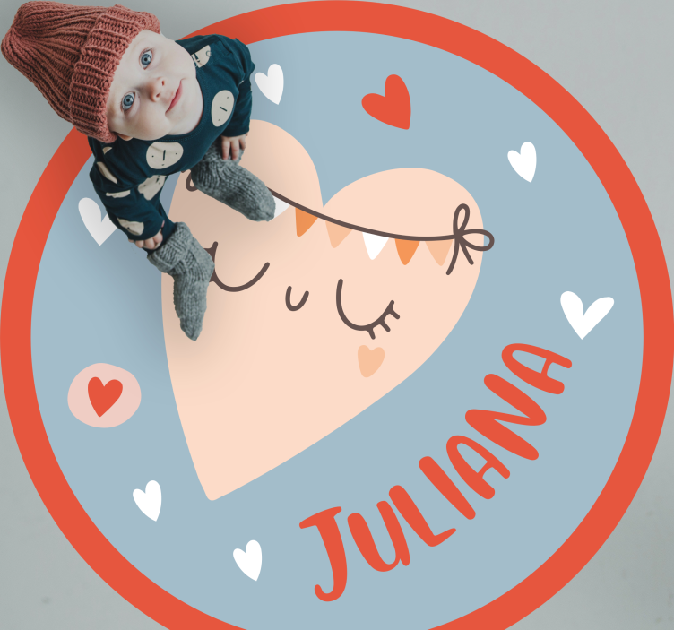 Sydän nimeltä vinyylimatto - Tenstickers