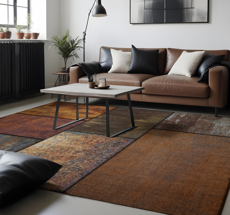 Rustiikkia kivieleganssia vinyylimatto kivinen - Tenstickers