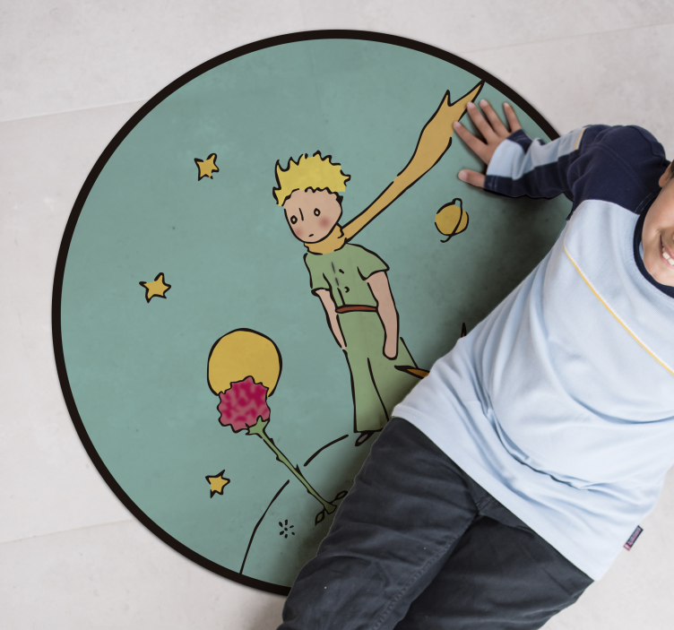 Satukirjan hahmo lastenhuone vinyylimatto - Tenstickers