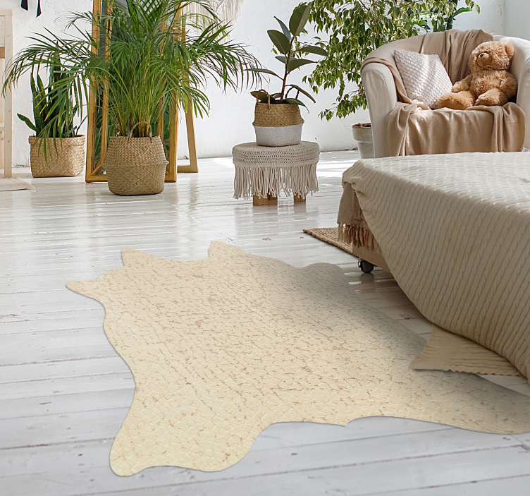 Keinonahkainen muotoilu eläin vinyylimatto - Tenstickers