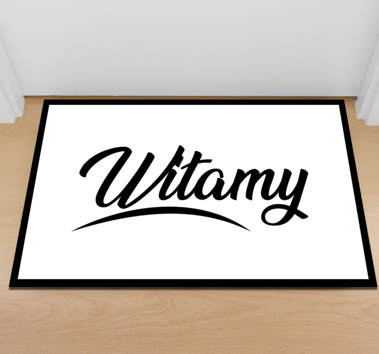 Tervetuloa ohut matto vinyylimatto eteiseen - Tenstickers