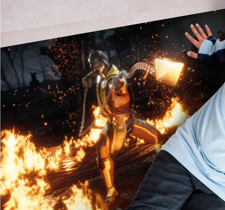 Tulinen hahmotoiminta teinin vinyylimatto - Tenstickers