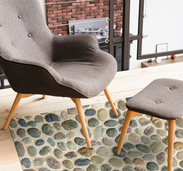 Tyylikkäät kivet vinyylimatto kivinen - Tenstickers