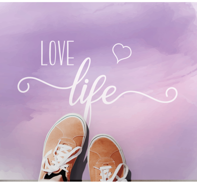 Vaalia olemassaoloa lauseke vinyylimatto - Tenstickers