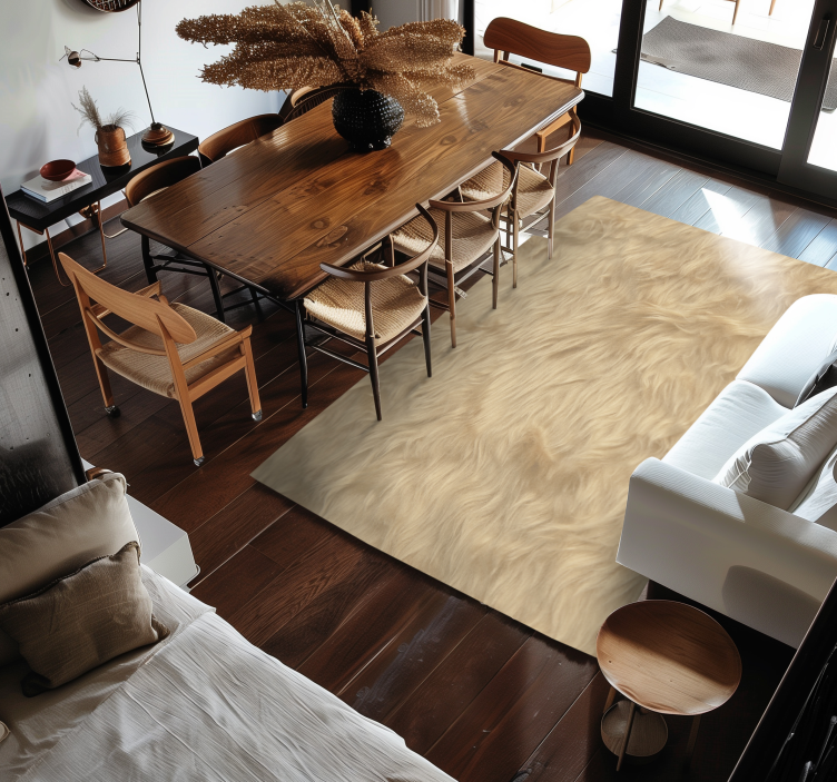 Villaefektisuunnittelu ruokasali vinyylimatto - Tenstickers