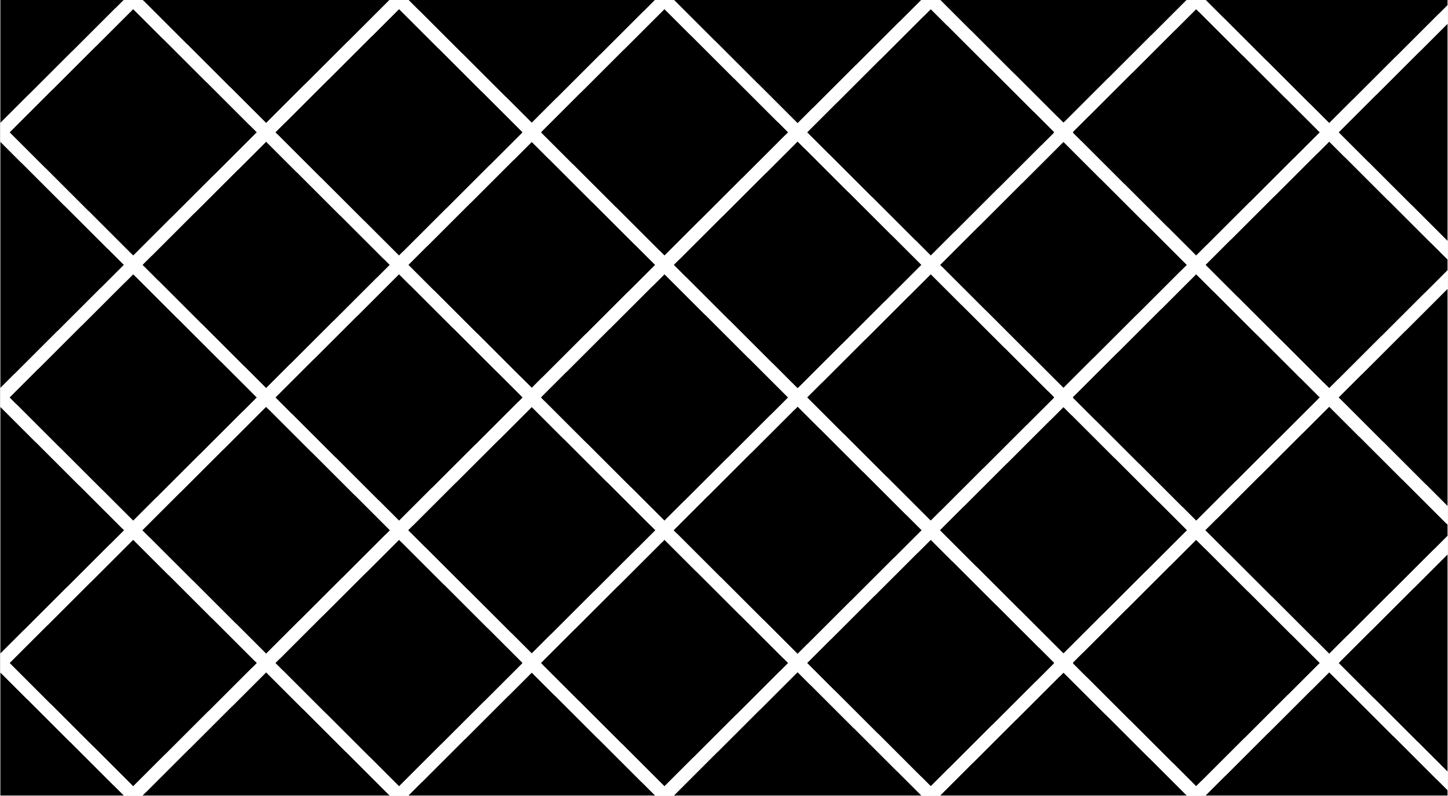 Modernit geometriset linjat musta vinyylimatto - Tenstickers