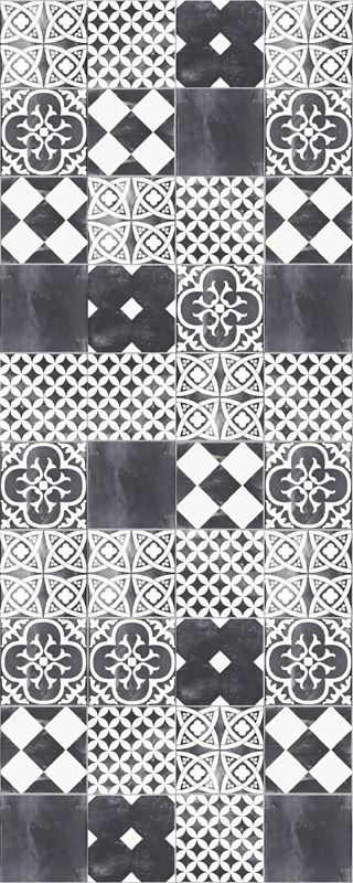 ardesia keittiön vinyylimatto - Tenstickers