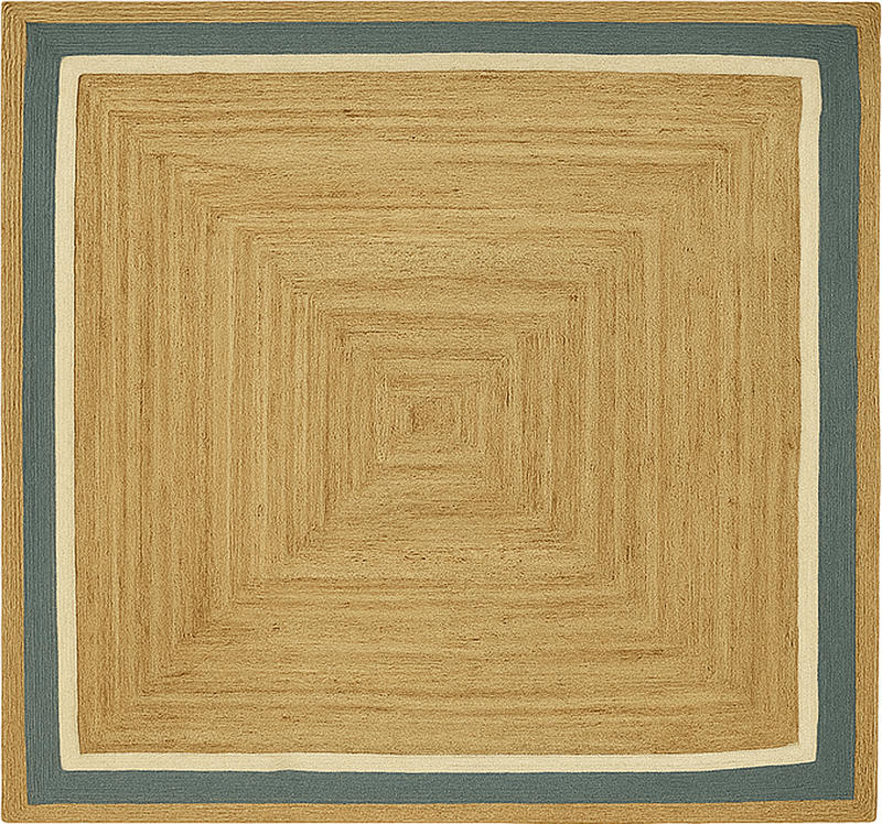 Tunnelikuvioefekti neliö vinyylimatto - Tenstickers