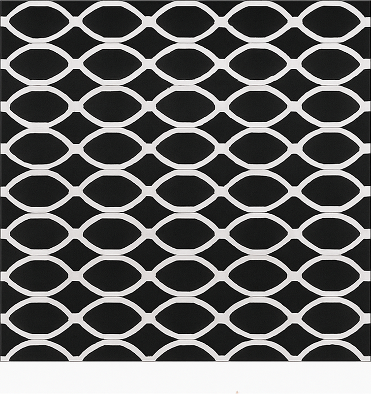 Yksivärinen soikea muotoilu ruokasalin vinyylimatto - Tenstickers