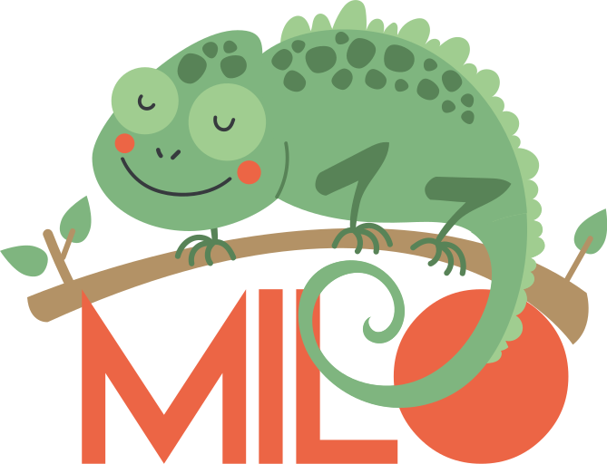 Kameleontti eläin vinyylimatto - Tenstickers