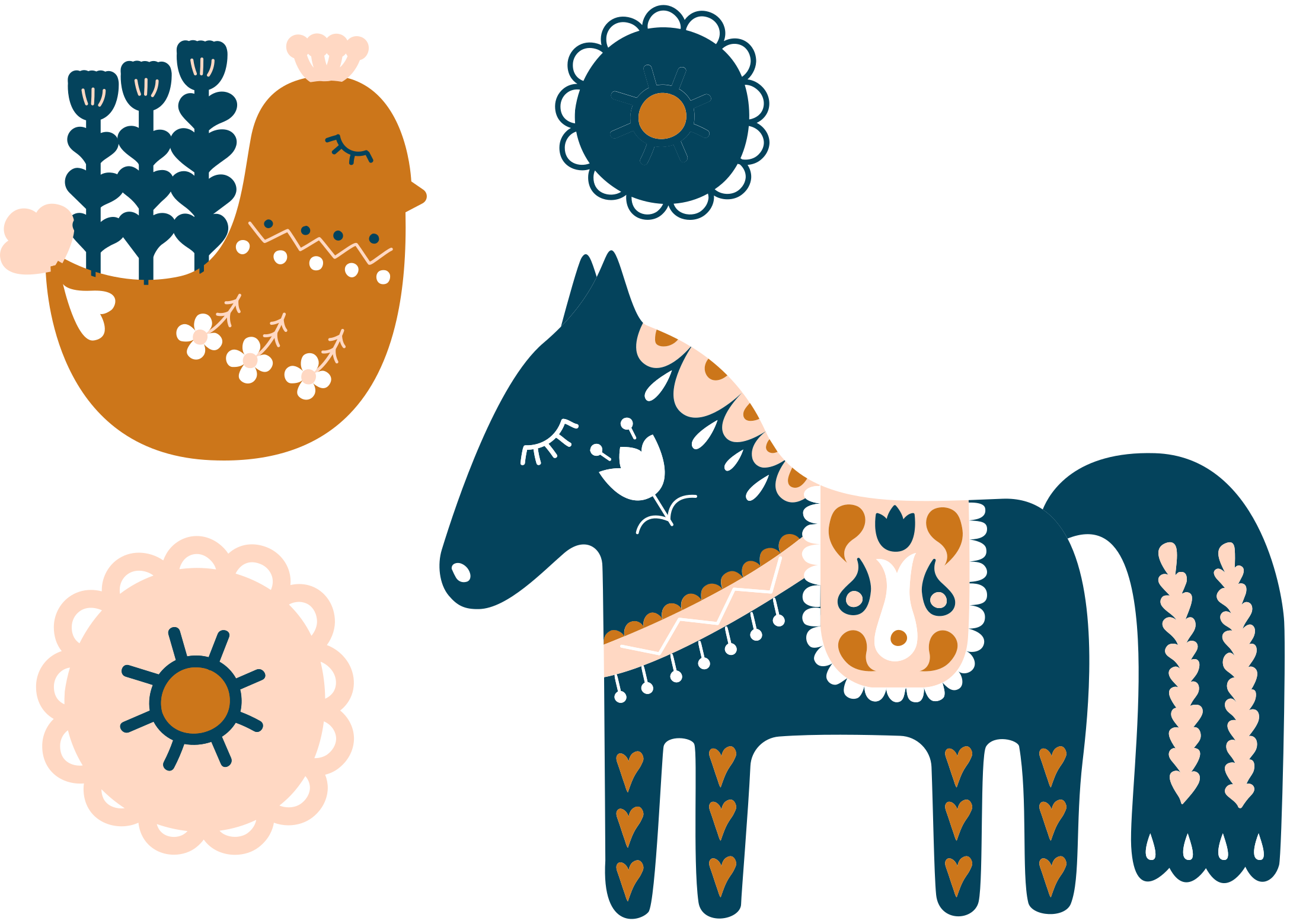 Värikäs kansan eläin vinyylimatto - Tenstickers