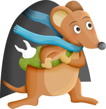 Hammashamsteri eläin vinyylimatto - Tenstickers