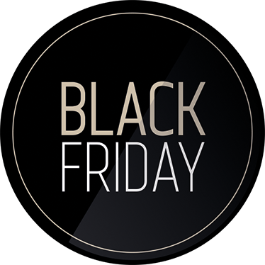 Tyylikäs black friday -tarra vinyylimatto - Tenstickers