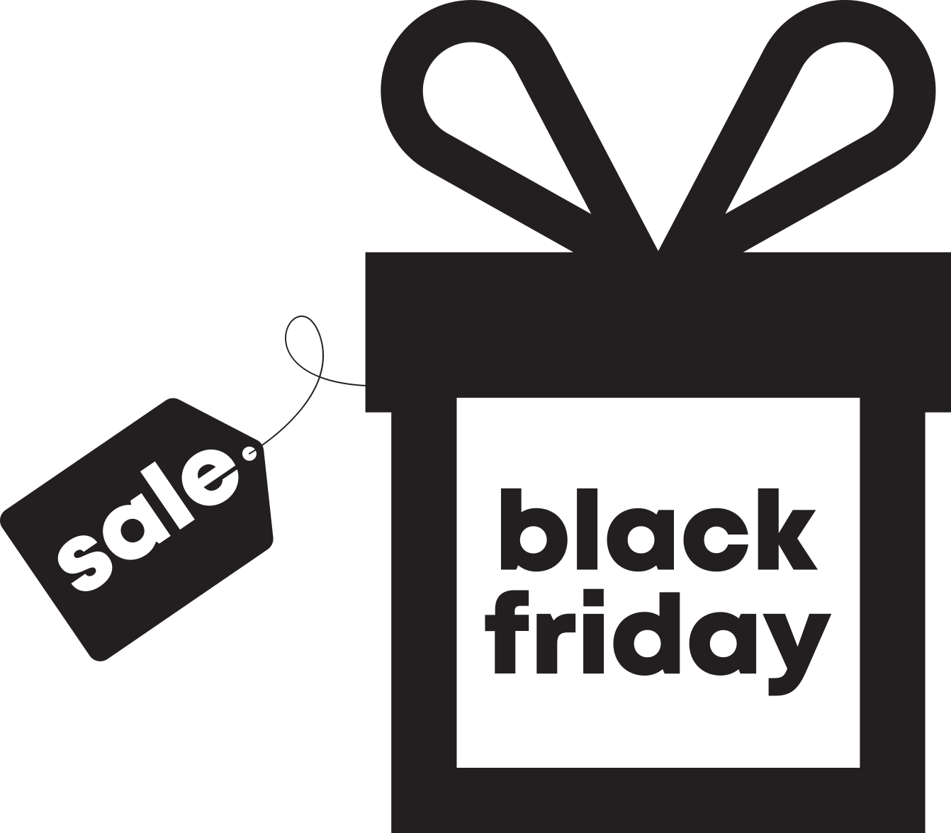 Black friday lahjassa vinyylimatto - Tenstickers