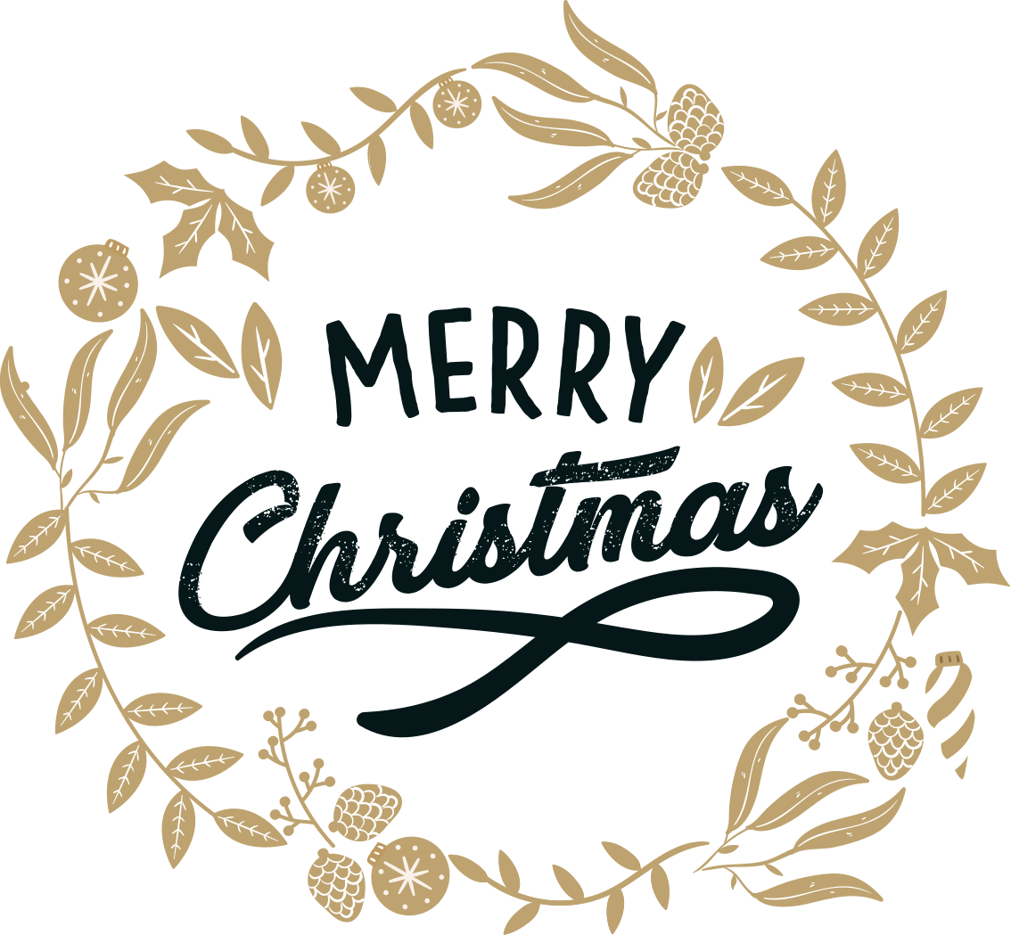 Jouluinen vinyylimatto kukkakuvioisella brodeerauksella - Tenstickers