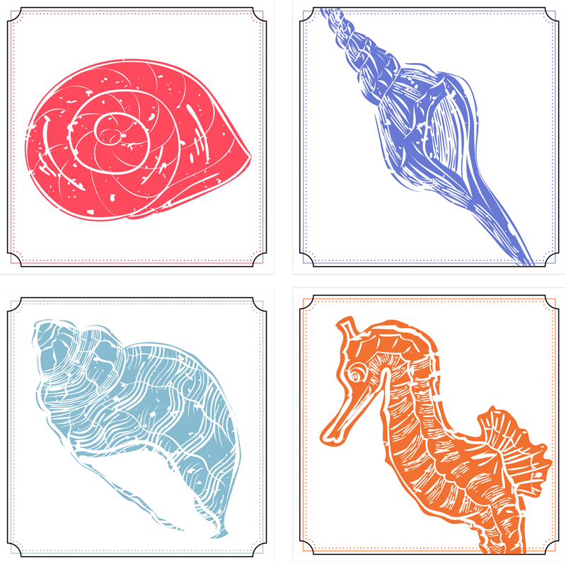 Merielämän kuvastot kukka vinyylimatto - Tenstickers