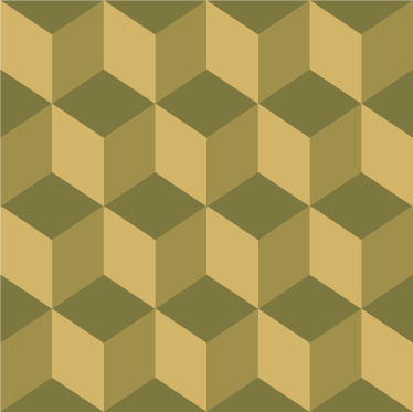 Beige 3d kuutiot ruokasalin vinyylimatto - Tenstickers