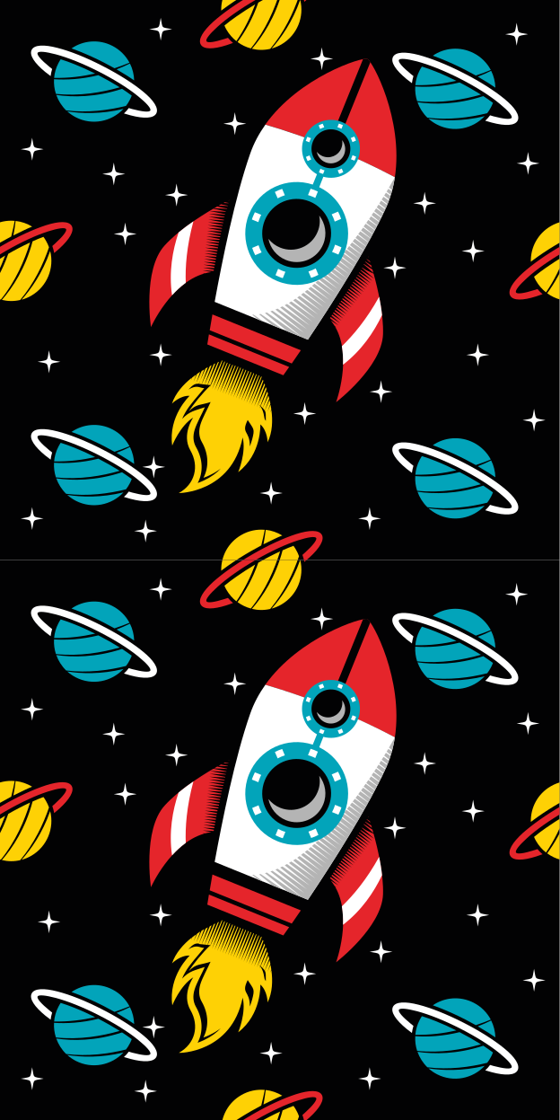 Tähti vinyylimatto äärettömyyteen ja sen yli - Tenstickers