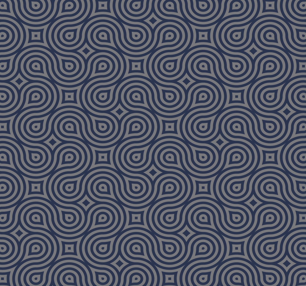 Sininen geometrinen muoto vinyylimatto - Tenstickers
