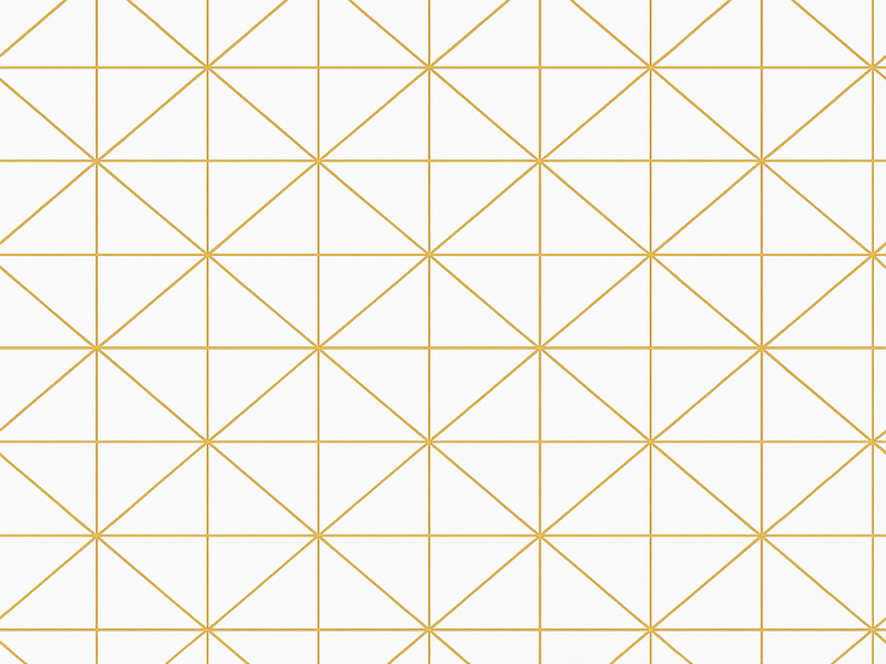 Kultaiset geometriset kuviot vinyylimatto makuuhuoneeseen - Tenstickers